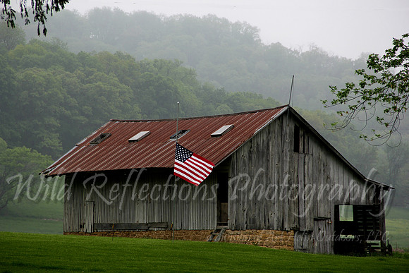 Colored American Barn